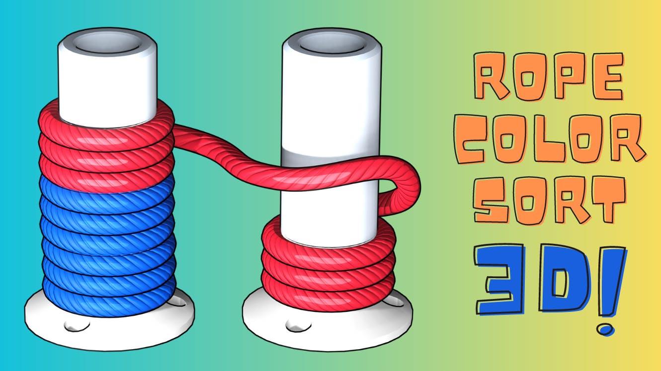 Rope Color Sort 3D