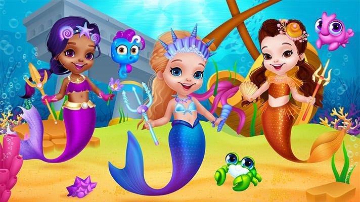 Cute Mermaid Dress Up