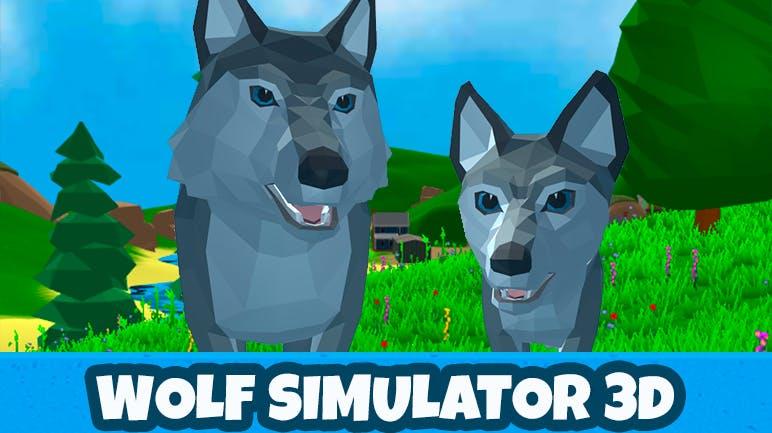 Wolf Simulator: Wild Animals 3D