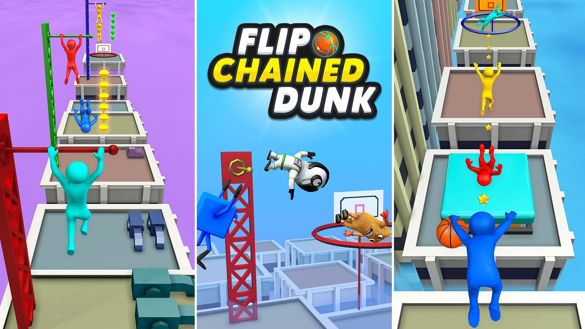 Flipped Chain Dunk