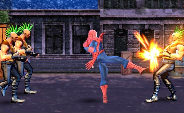 Spider Hero Street Fight